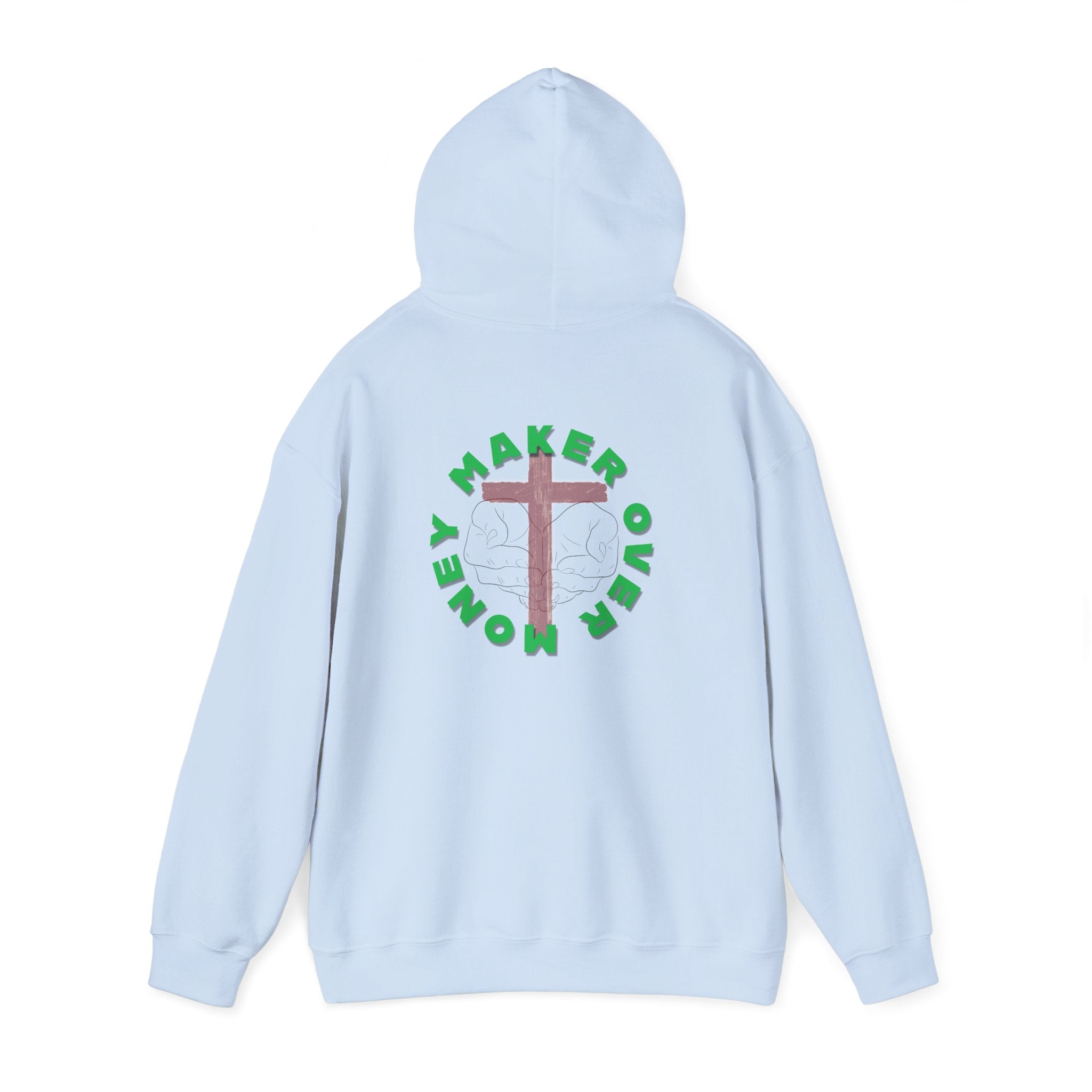 Kingdom First Hoodie – Jesus Is Lord / Maker Over Money